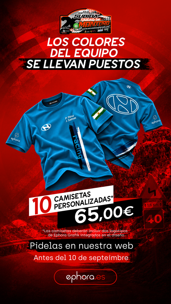 PACK 10 CAMISETAS RALLYE (BLANCO | 01)